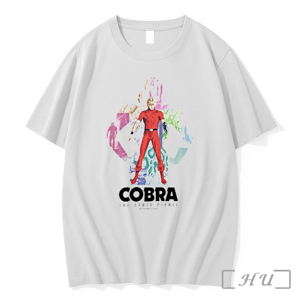 Officials Cobra The Space Pirate Manga Collage Silhouette Unisex T-shirt, Sweatshirt, Hoodie, Long Sleeve Tee - T-Shirt, Sweatshirt, Hoodie