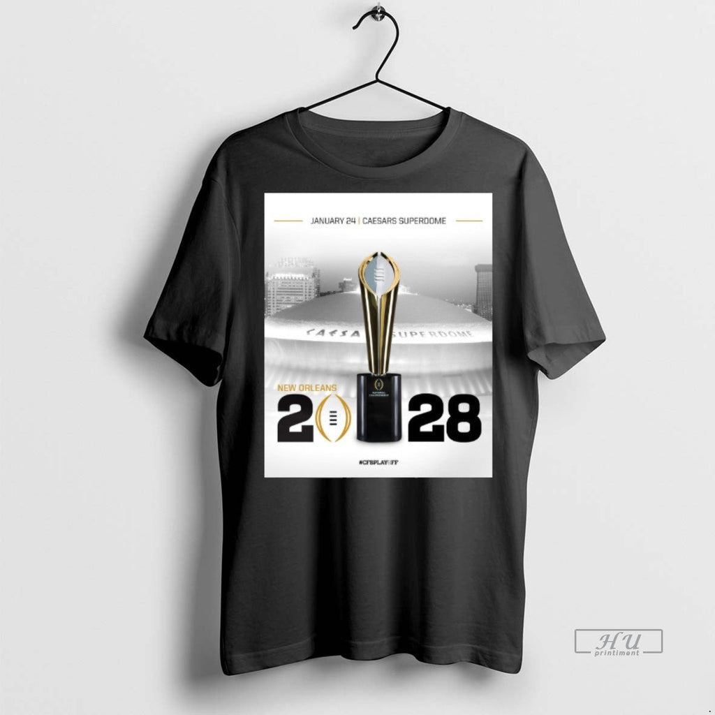 Officials College Football Playoff January 24 Caesars Superdome New Orleans 2028 Shirt Sweater - T-Shirt, Sweatshirt, Hoodie