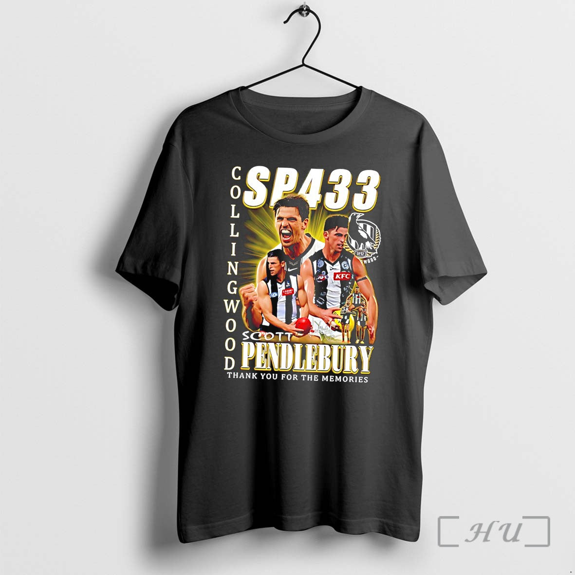 Officials Collingwood Football Club Scott Pendlebury Thank You For The Memories Tee Premium T Shirts - T-Shirt, Sweatshirt, Hoodie