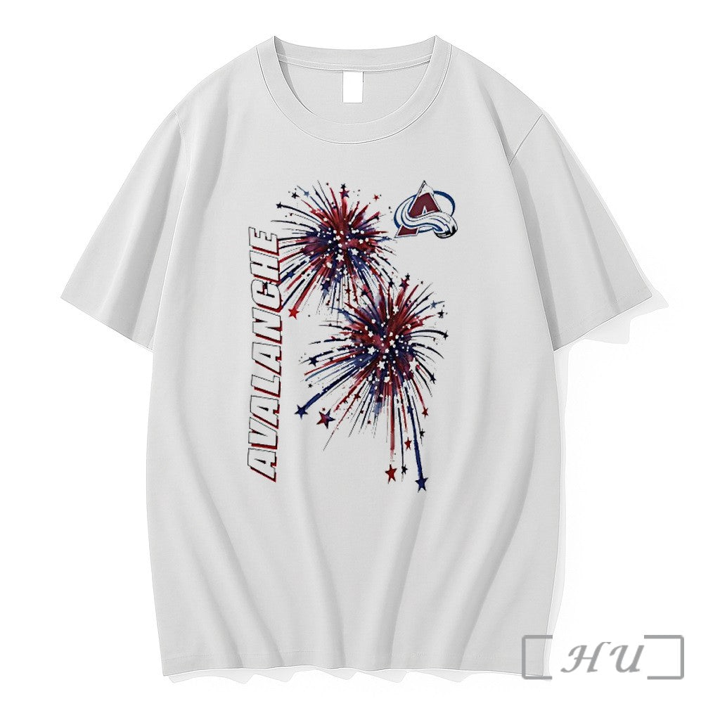 Officials Colorado Avalanche Starter American Sparks Unisex T-shirt, Sweatshirt, Hoodie, Long Sleeve Tee - T-Shirt, Sweatshirt, Hoodie