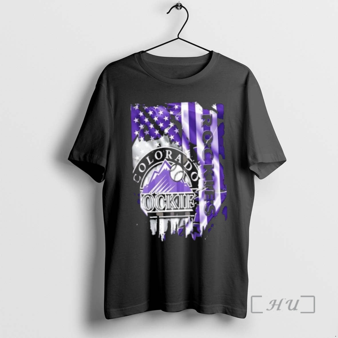 Officials Colorado Rockies Baseball X American Flag T-Shirts, Hoodie, Sweatshirt - T-Shirt, Sweatshirt, Hoodie