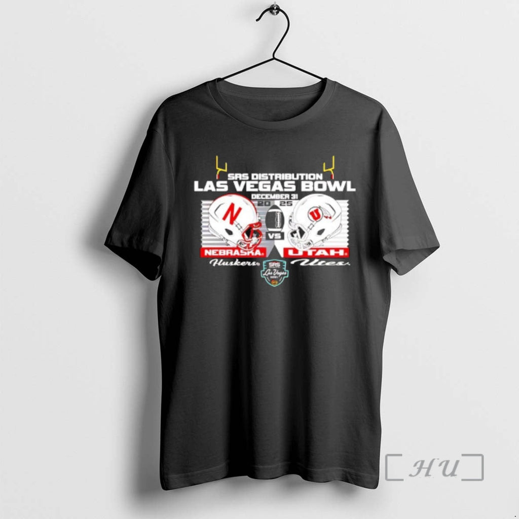 Officials Cornhuskers Vs Utes 2025 Las Vegas Bowl Match Up Head Head T-Shirts, Hoodie, Sweatshirt - T-Shirt, Sweatshirt, Hoodie