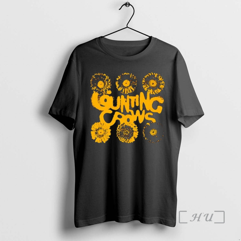 Officials Counting Crows Band 90s Flower T-Shirts, Hoodie, Sweatshirt - T-Shirt, Sweatshirt, Hoodie