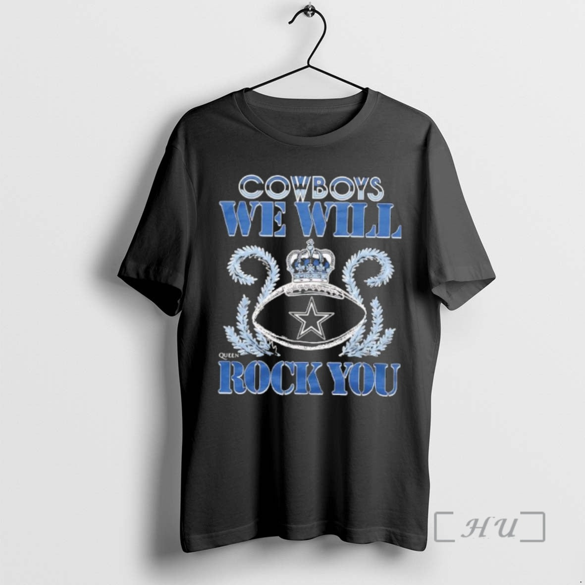 Officials Cowboys We Will Rock You Football Crown Unisex T-shirt, Sweatshirt, Hoodie, Long Sleeve Tee - T-Shirt, Sweatshirt, Hoodie