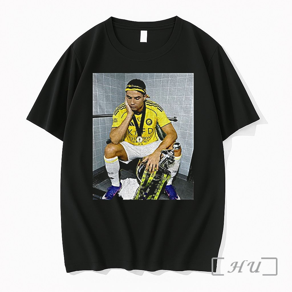 Officials Cristiano Ronaldo Saudi Pro League Al Nassr Fc Photo Vintage Premium T Shirts Sweater - T-Shirt, Sweatshirt, Hoodie