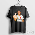 Officials Cristiano Ronaldo Middle Finger Smokes Cigarette I Love Ronaldo Unisex T-shirt, Sweatshirt, Hoodie, Long Sleeve Tee - T-Shirt, Sweatshirt, Hoodie