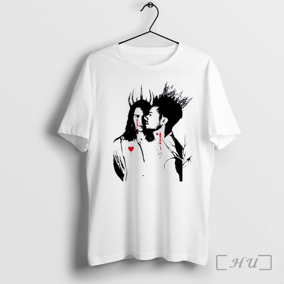 Officials Crowned Kings Gothic Dark Romance Bleeding Heart Unisex T-shirt, Sweatshirt, Hoodie, Long Sleeve Tee - T-Shirt, Sweatshirt, Hoodie