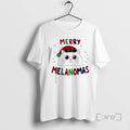 Officials Cute Santa Cat Melanomas T-Shirts, Hoodie, Sweatshirt - T-Shirt, Sweatshirt, Hoodie