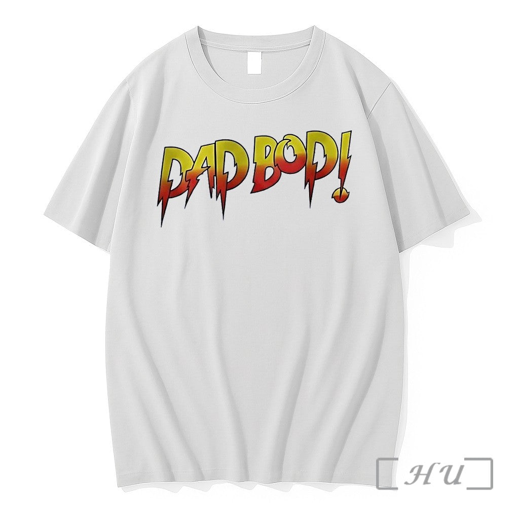 Officials Dad Bod Lightning Bolt White Premium T Shirts Sweater Hoodie Jpg Unisex T-shirt, Sweatshirt, Hoodie, Long Sleeve Tee - T-Shirt, Sweatshirt, Hoodie
