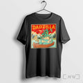 Officials Dadzilla Fishing Fathers Day Graphic Unisex T-shirt, Sweatshirt, Hoodie, Long Sleeve Tee - T-Shirt, Sweatshirt, Hoodie