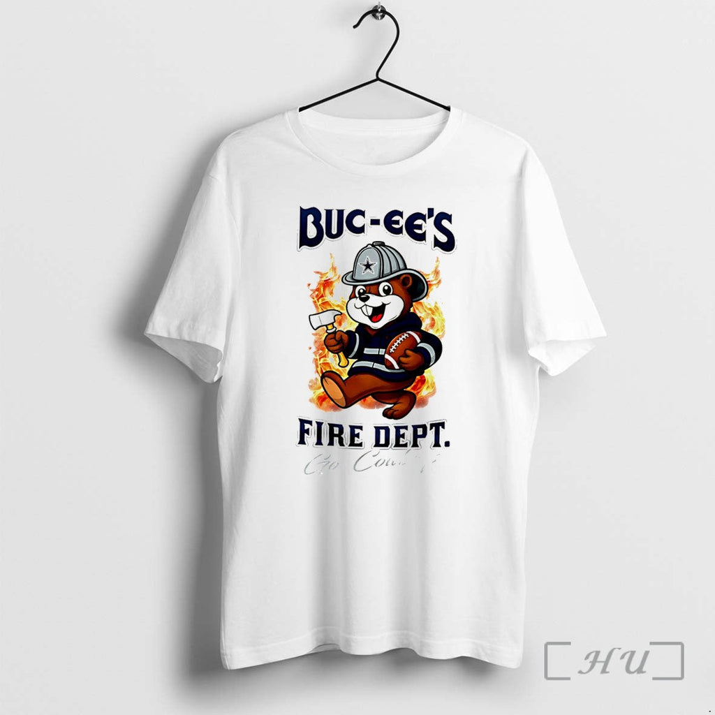 Officials Dallas Cowboys Buc Ees Fire Dept Go Bears Firefighter Strong Tee Premium T Shirts - T-Shirt, Sweatshirt, Hoodie