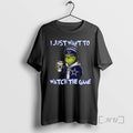 Officials Dallas Cowboys Grinch I Just Want Watch Game T-Shirts, Hoodie, Sweatshirt - T-Shirt, Sweatshirt, Hoodie