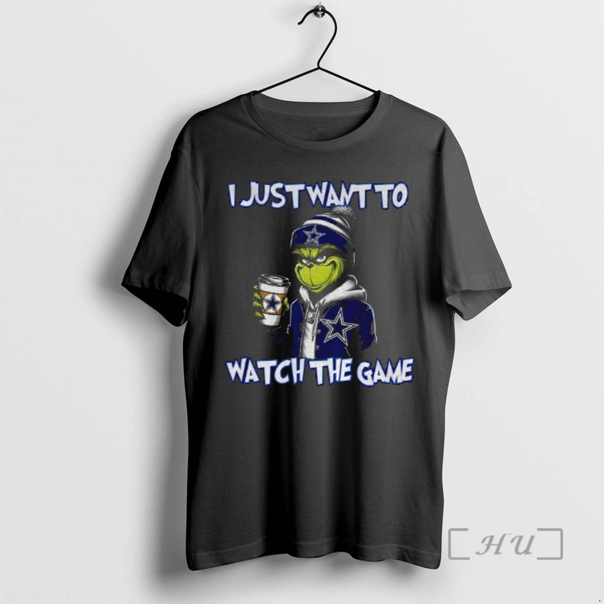 Officials Dallas Cowboys Grinch I Just Want Watch Game T-Shirts, Hoodie, Sweatshirt - T-Shirt, Sweatshirt, Hoodie