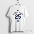 Officials Dallas James 25 Back Back Champs World Champions T-Shirts, Hoodie, Sweatshirt - T-Shirt, Sweatshirt, Hoodie
