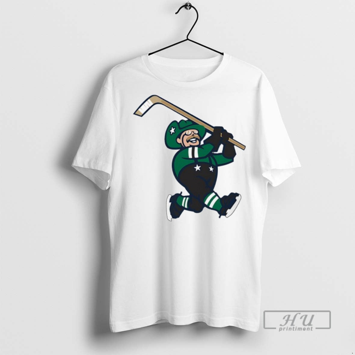 Officials Dallas Stars Hockey Mascot T Shirt Unisex T-shirt, Sweatshirt, Hoodie, Long Sleeve Tee - T-Shirt, Sweatshirt, Hoodie