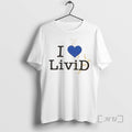 Officials Dan Abrams Wearing I Love Livid Unisex T-shirt, Sweatshirt, Hoodie, Long Sleeve Tee - T-Shirt, Sweatshirt, Hoodie