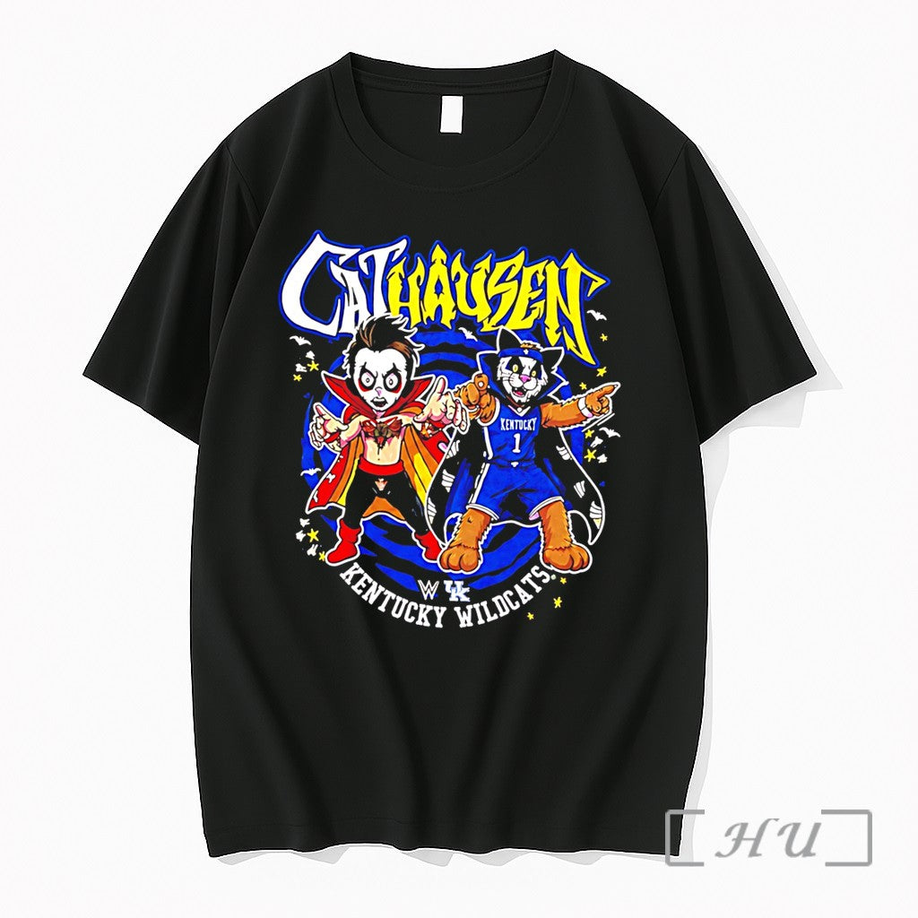Officials Danhausen Kentucky Wildcats Cathausen Tee Unisex T-shirt, Sweatshirt, Hoodie, Long Sleeve Tee - T-Shirt, Sweatshirt, Hoodie
