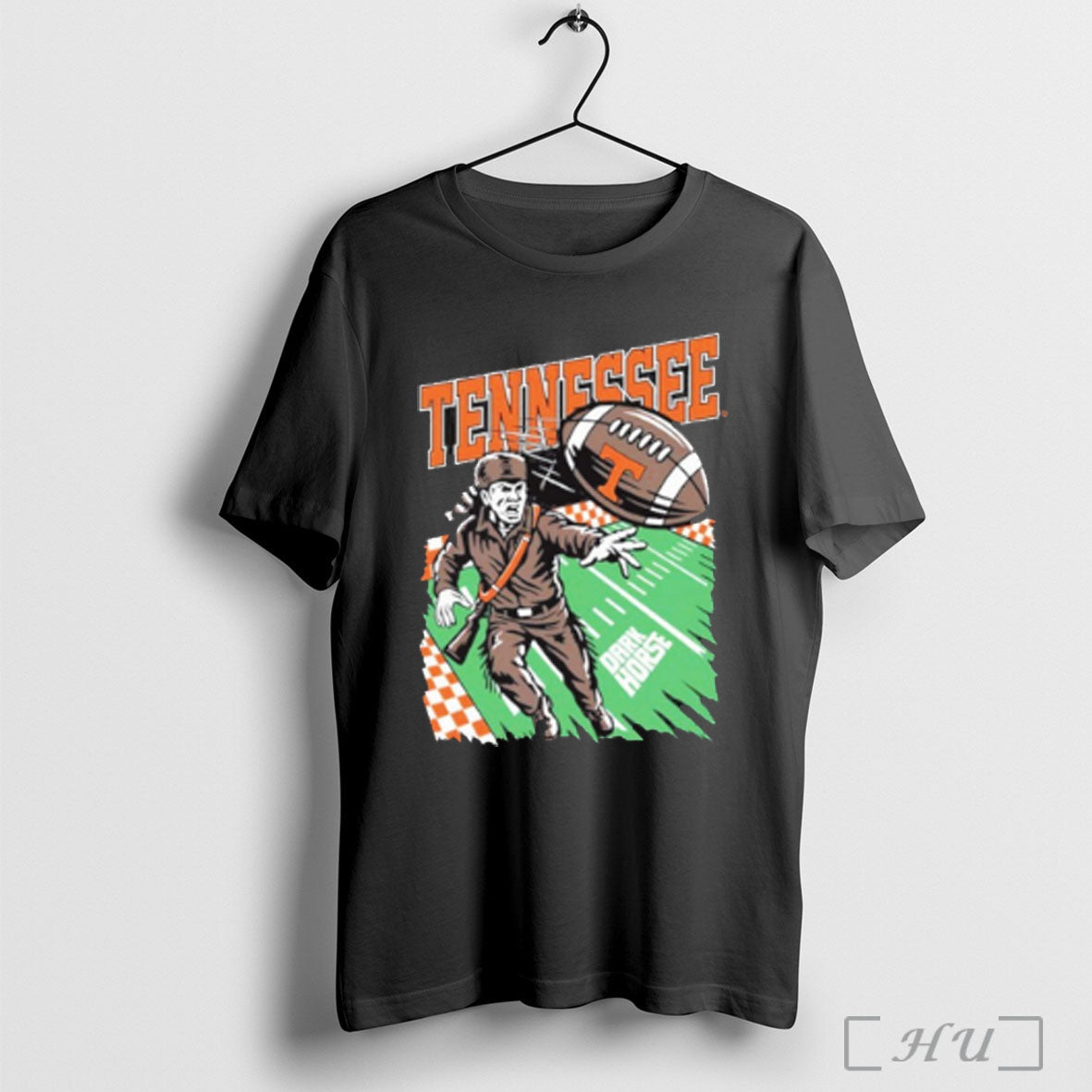 Officials Dark Horse Nyc X Tennessee Volunteer Football Ncaa Graphic T Shirt Sweatshirt Png - T-Shirt, Sweatshirt, Hoodie