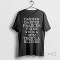 Officials Dasher Dancer Prancer Vixen Vodka Rum Tequila Blitzen T-Shirts, Hoodie, Sweatshirt - T-Shirt, Sweatshirt, Hoodie