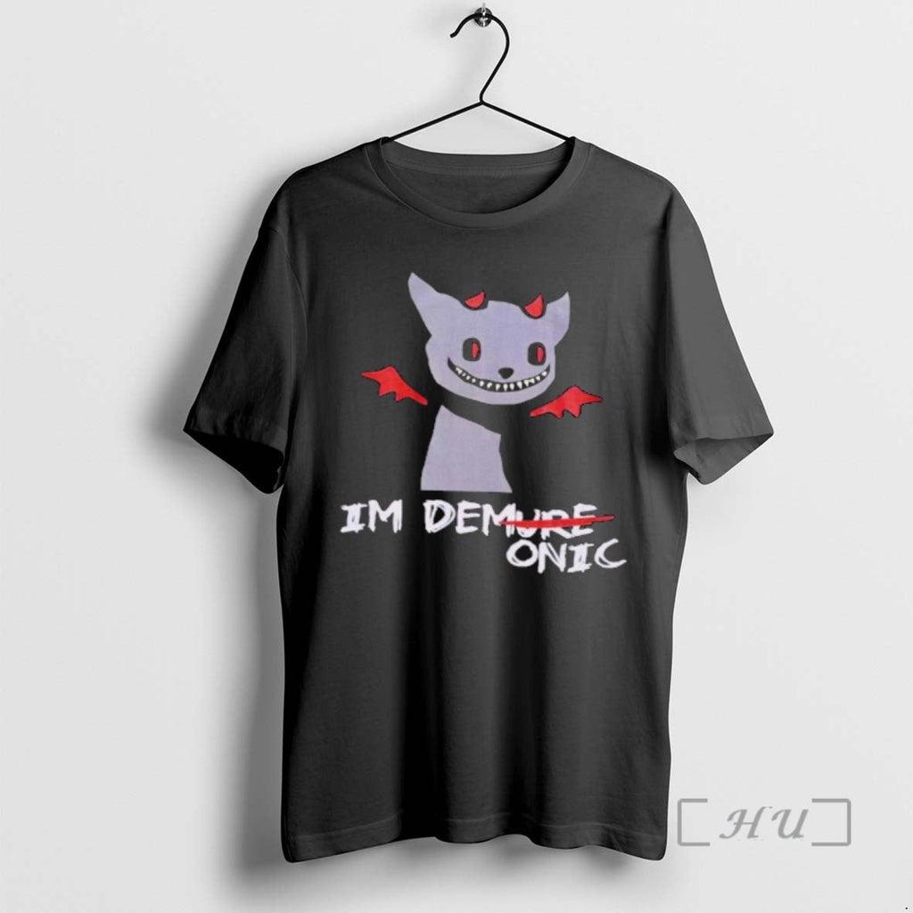Officials Demure Demonic Cat T-Shirts, Hoodie, Sweatshirt - T-Shirt, Sweatshirt, Hoodie