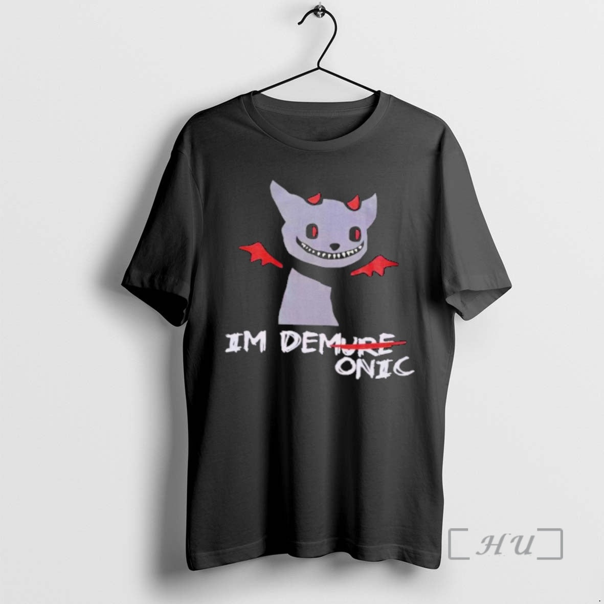 Officials Demure Demonic Cat T-Shirts, Hoodie, Sweatshirt - T-Shirt, Sweatshirt, Hoodie