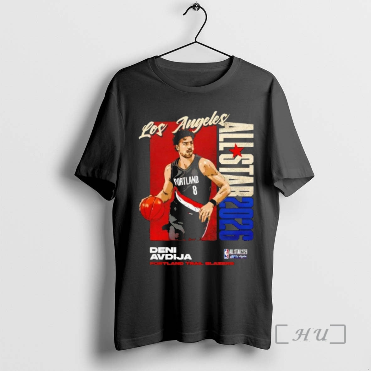 Officials Deni Avdija Portland Trail Blazers 2026 Nba All Star Vertical T-Shirts, Hoodie, Sweatshirt - T-Shirt, Sweatshirt, Hoodie