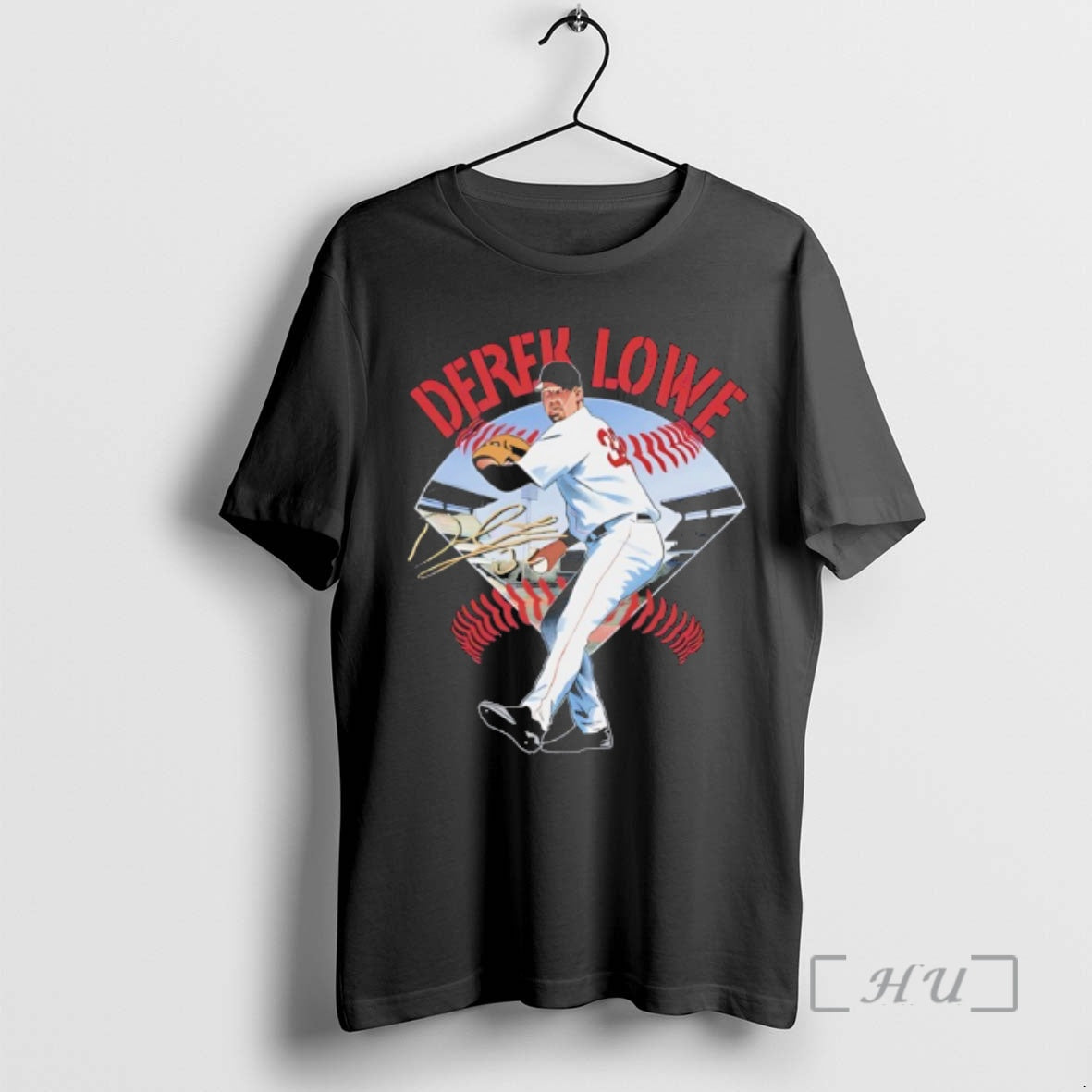 Officials Derek Lowe Boston Red Sox Field Signature T-Shirts, Hoodie, Sweatshirt - T-Shirt, Sweatshirt, Hoodie