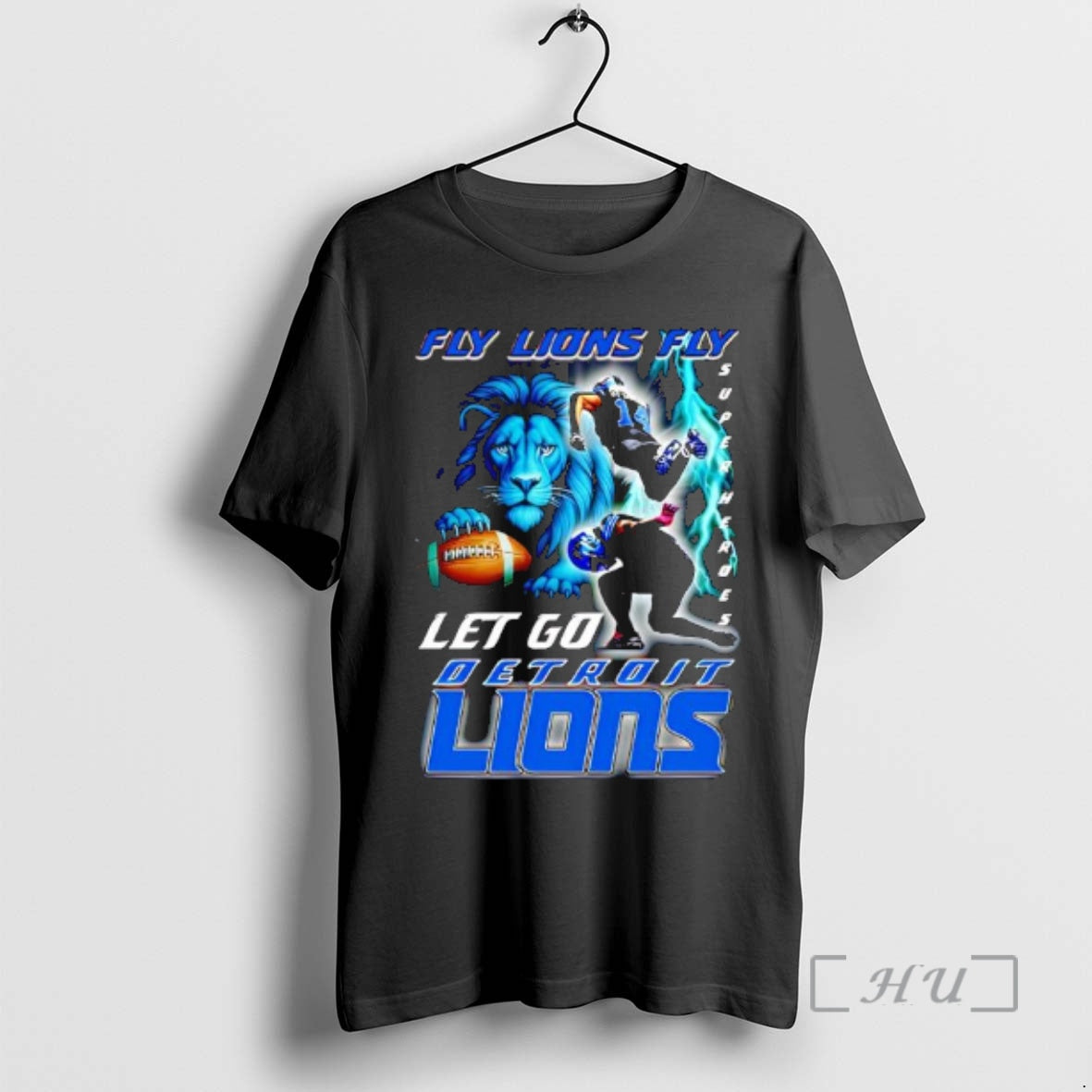 Officials Detroit Lions Fly Lions Fly Let Go Jahmyr Gibbs Amon Ra St T-Shirts, Hoodie, Sweatshirt - T-Shirt, Sweatshirt, Hoodie