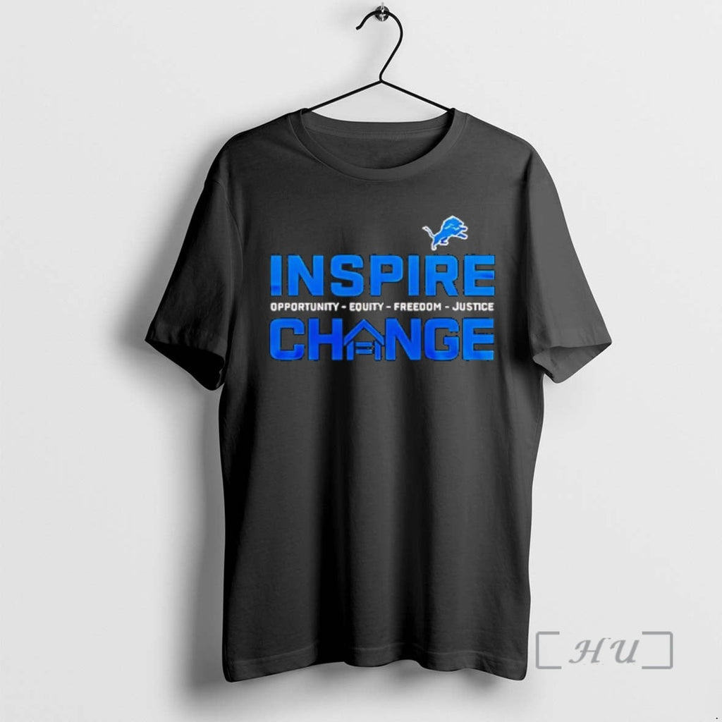 Officials Detroit Lions X Inspire Change Logo T-Shirts, Hoodie, Sweatshirt - T-Shirt, Sweatshirt, Hoodie