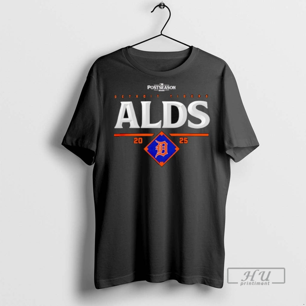 Officials Detroit Tigers Mlb American League Division Series 2025 T Shirt Unisex T-shirt, Sweatshirt, Hoodie, Long Sleeve Tee - T-Shirt, Sweatshirt, Hoodie