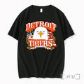 Officials Detroit Tigers Baseball Bald Eagle American League Flag Since 1901 Premium T Shirts Sweater - T-Shirt, Sweatshirt, Hoodie