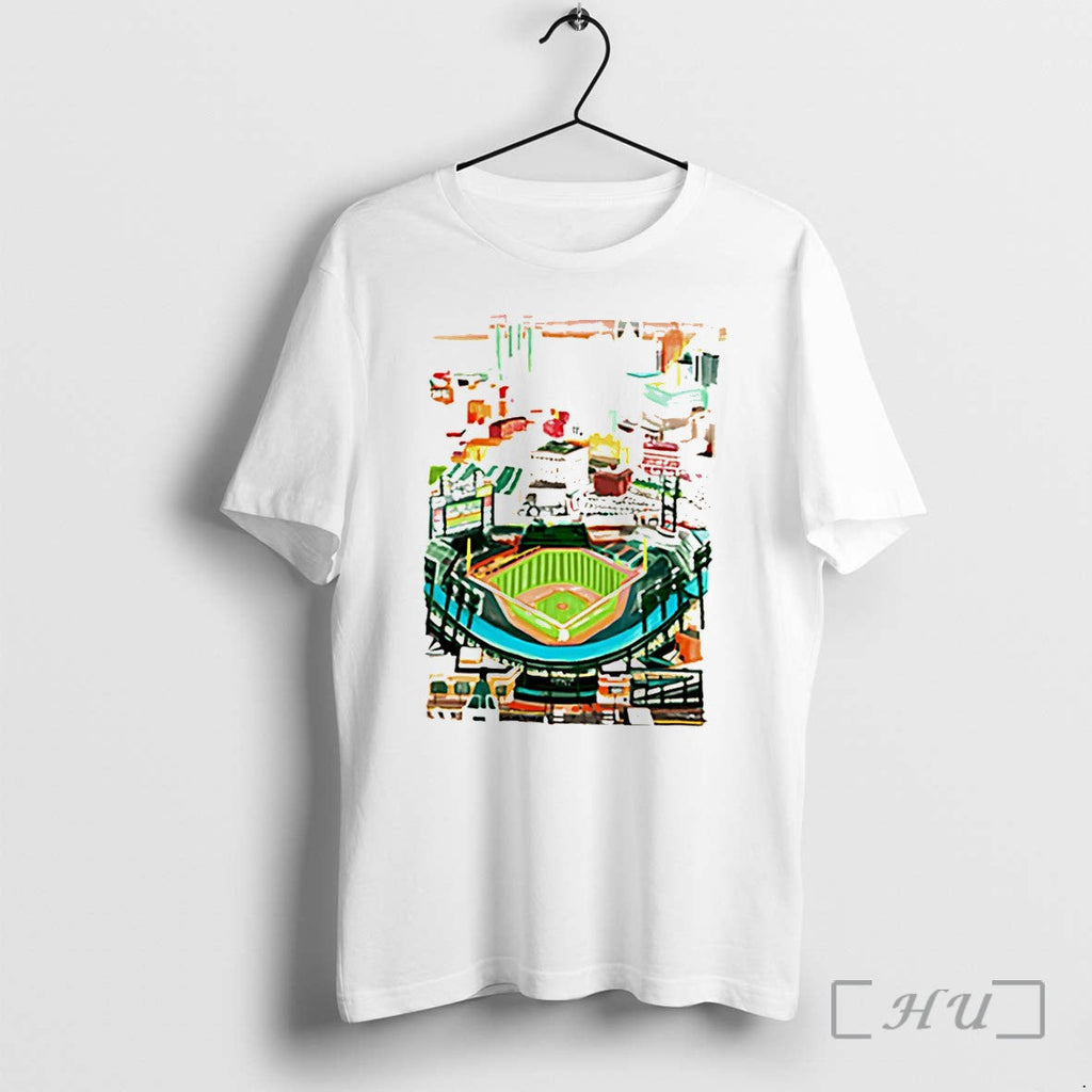 Officials Detroit Tigers Stadium Paint 2026 Tee Unisex T-shirt, Sweatshirt, Hoodie, Long Sleeve Tee - T-Shirt, Sweatshirt, Hoodie