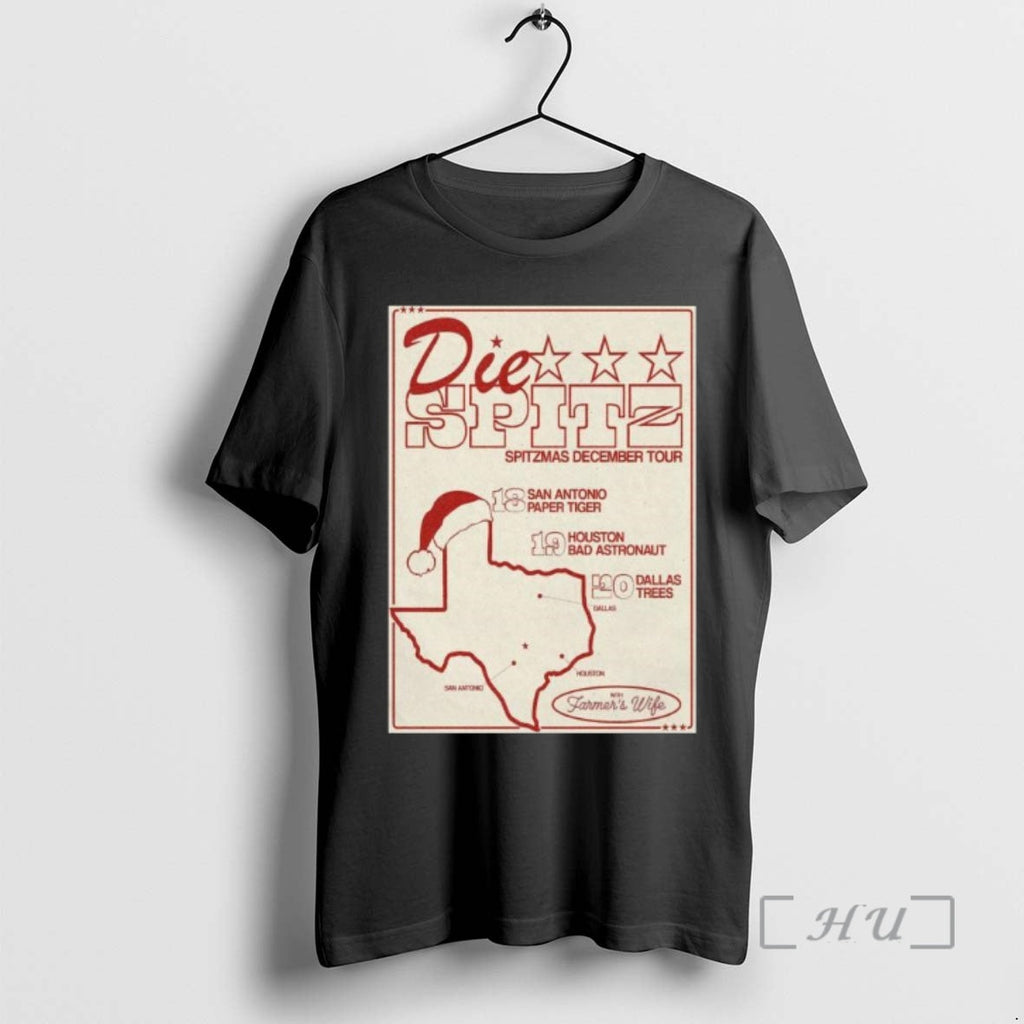 Officials Die Spitz Spitzmas December Tour 2025 T-Shirts, Hoodie, Sweatshirt - T-Shirt, Sweatshirt, Hoodie