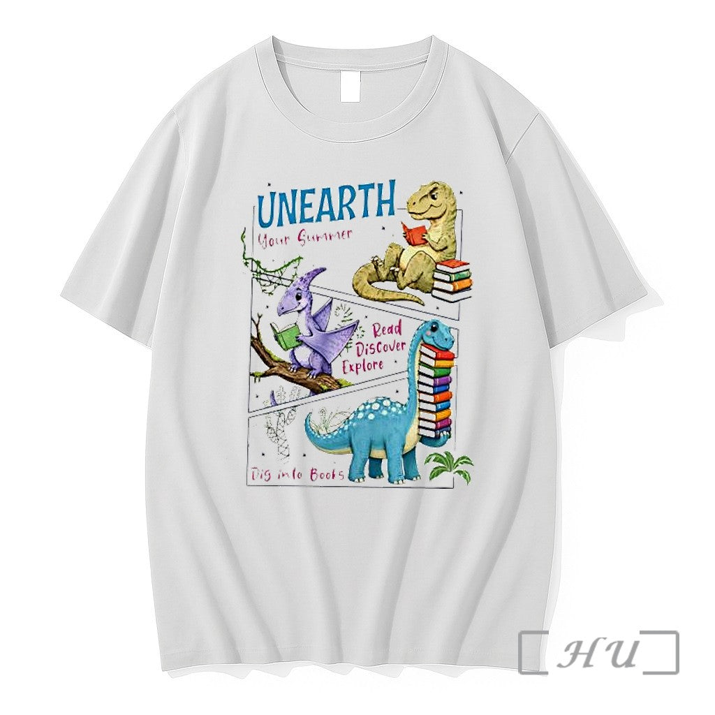 Officials Dinosaur Unearth Your Summer Premium T Shirts Sweater Hoodie Jpg Unisex T-shirt, Sweatshirt, Hoodie, Long Sleeve Tee - T-Shirt, Sweatshirt, Hoodie