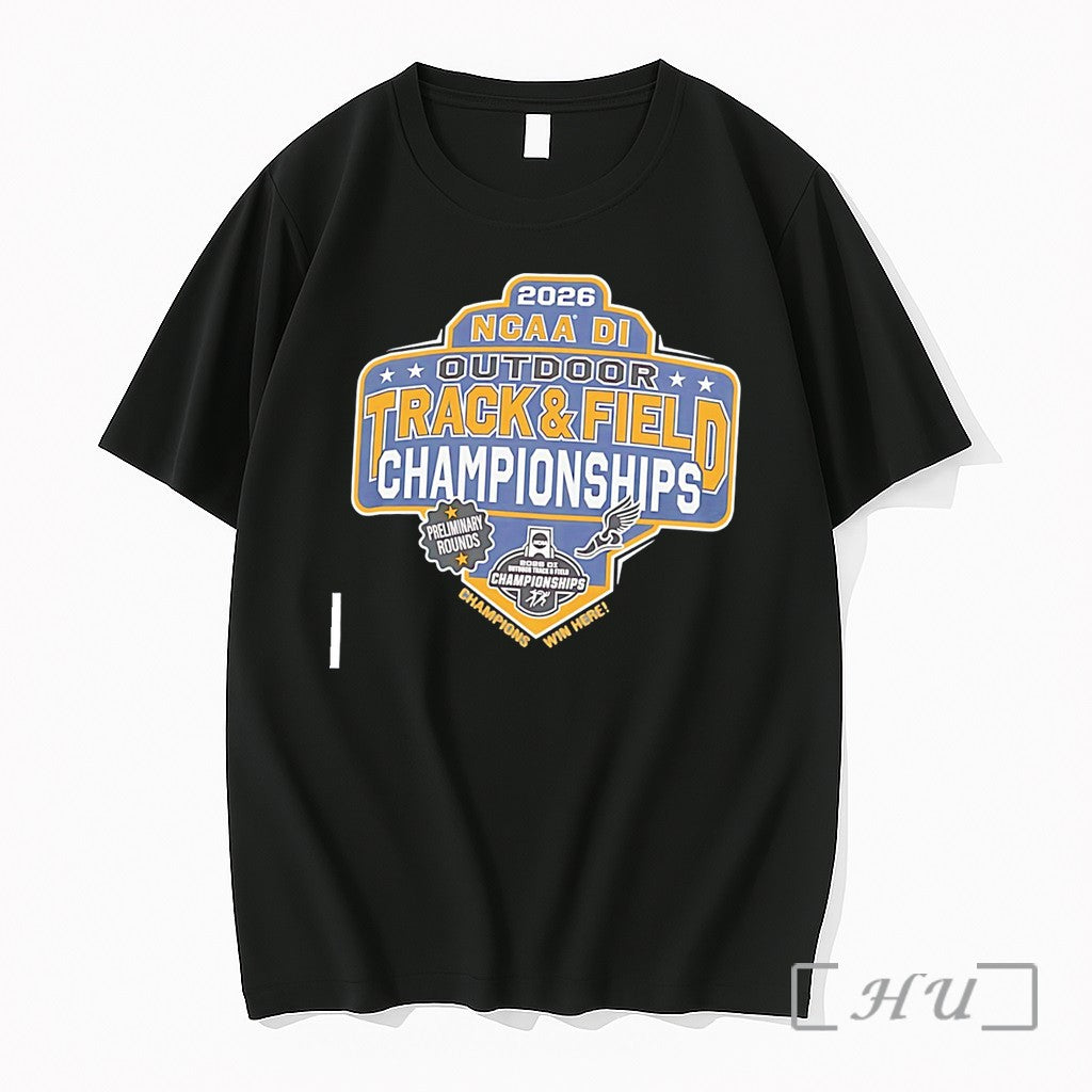 Officials Division I Outdoor Track Field First Round Championships 2026 Tee Premium T Shirts Sweater - T-Shirt, Sweatshirt, Hoodie