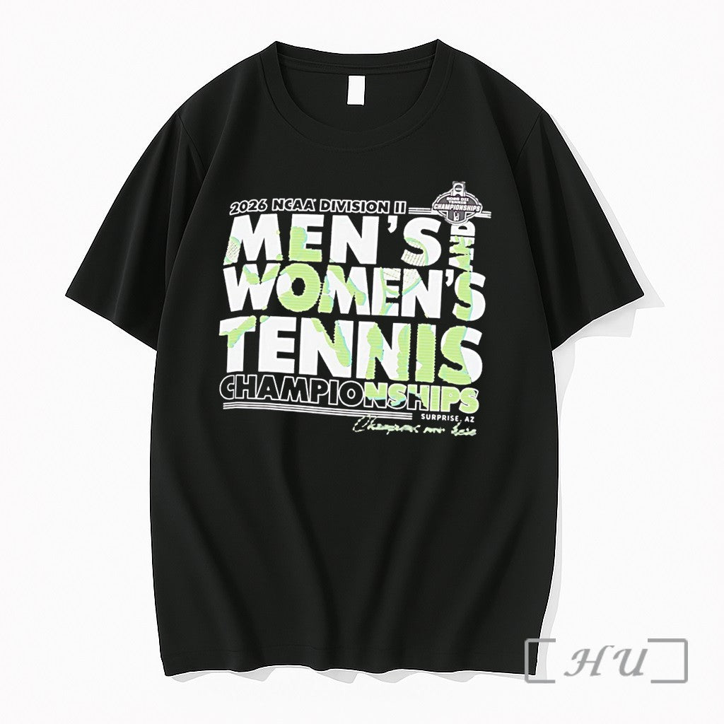 Officials Division Ii Mens Womens Tennis Championships 2026 Classic Tee Unisex T-shirt, Sweatshirt, Hoodie, Long Sleeve Tee - T-Shirt, Sweatshirt, Hoodie