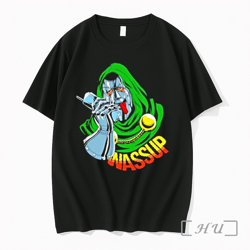 Officials Doctor Doom Wassup Premium T Shirts Sweater Hoodie Jpg Unisex T-shirt, Sweatshirt, Hoodie, Long Sleeve Tee - T-Shirt, Sweatshirt, Hoodie