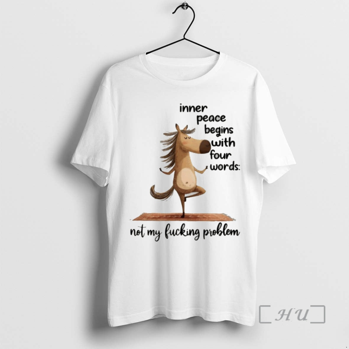 Officials Donkey Inner Peace Begins Four Words Not My Fucking Problem T-Shirts, Hoodie, Sweatshirt - T-Shirt, Sweatshirt, Hoodie