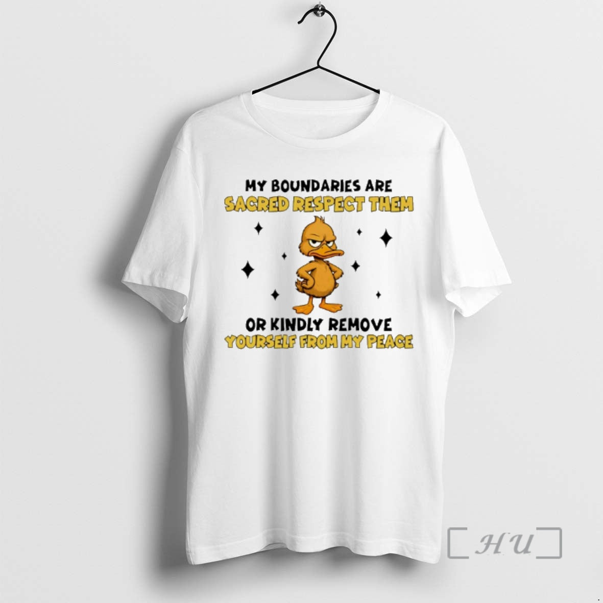 Officials Duck My Boundaries Are Sacred Respect Them Kindly Remove Yourself My Peace T-Shirts, Hoodie, Sweatshirt - T-Shirt, Sweatshirt, Hoodie