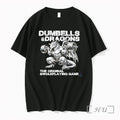 Officials Dumbbells And Dragons The Woleplaying Game Weightlifting Dragon Unisex T-shirt, Sweatshirt, Hoodie, Long Sleeve Tee - T-Shirt, Sweatshirt, Hoodie