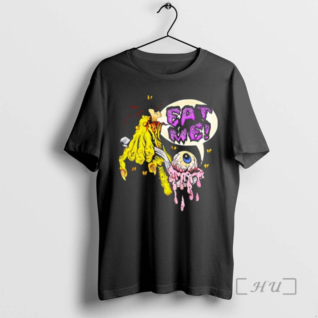 Officials Eat Me Eyes Zombie Goat Cartoon T-Shirts, Hoodie, Sweatshirt - T-Shirt, Sweatshirt, Hoodie