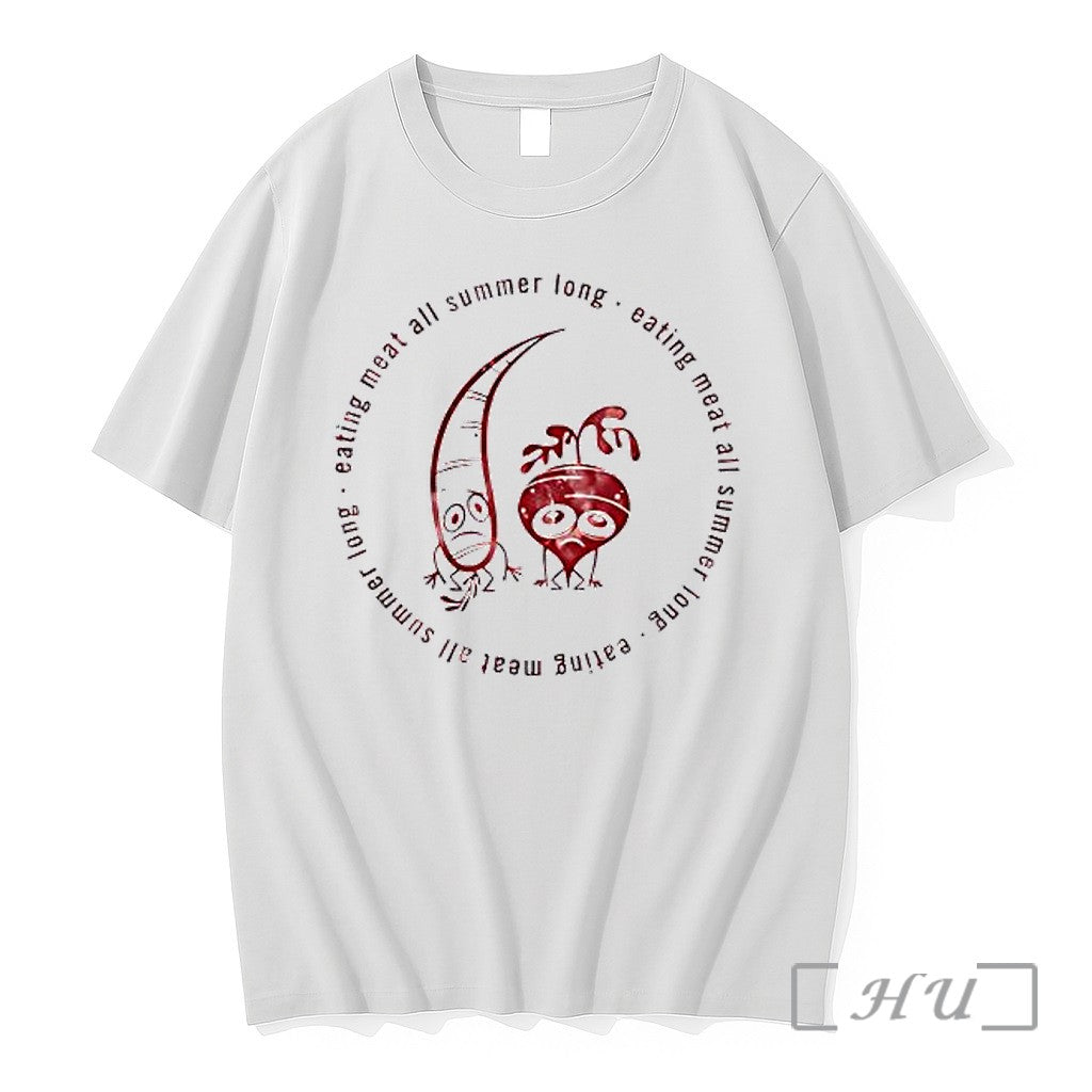 Officials Eating Meat All Summer Long Sad Vegetables Unisex T-shirt, Sweatshirt, Hoodie, Long Sleeve Tee - T-Shirt, Sweatshirt, Hoodie