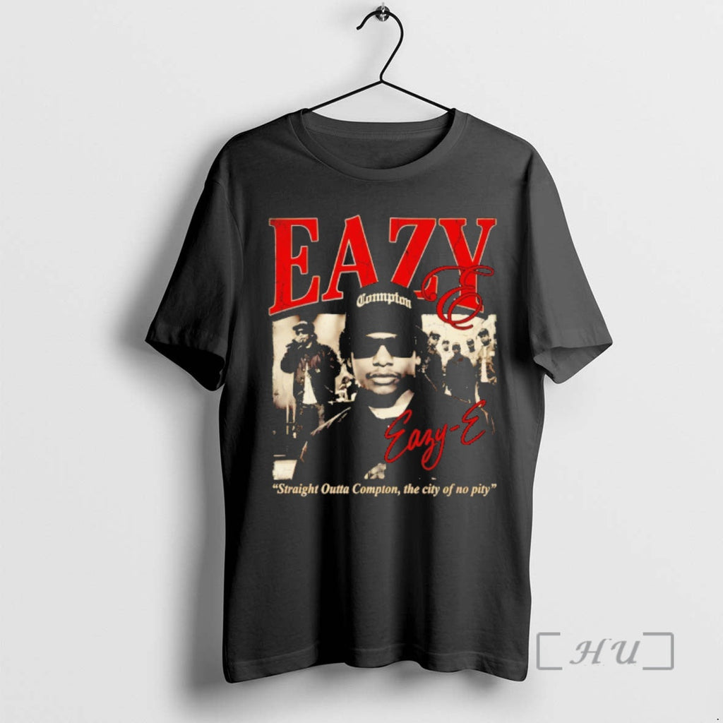 Officials Eazy E Straight Outta Compton The City Of No Pity Vintage Premium T Shirts Unisex T-shirt, Sweatshirt, Hoodie, Long Sleeve Tee - T-Shirt, Sweatshirt, Hoodie