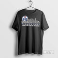 Officials Edmonton Oilers Skyline Names Thank You For The Memories 2025 T Shirt Unisex T-shirt, Sweatshirt, Hoodie, Long Sleeve Tee - T-Shirt, Sweatshirt, Hoodie