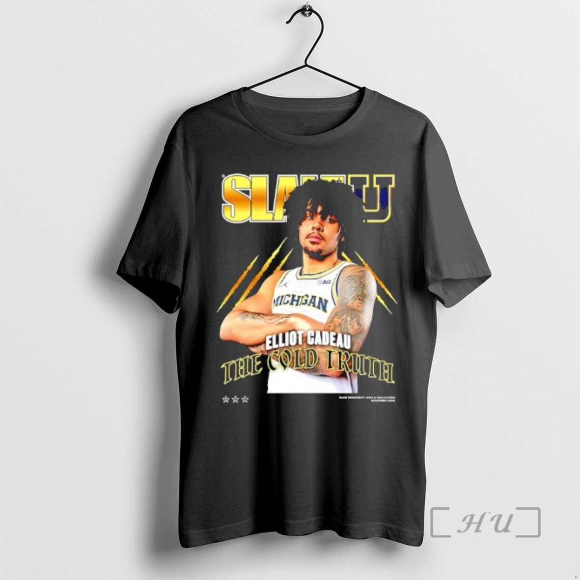 Officials Elliot Cadeau Cold Truth Michigan Wolverines Slamu T-Shirts, Hoodie, Sweatshirt - T-Shirt, Sweatshirt, Hoodie