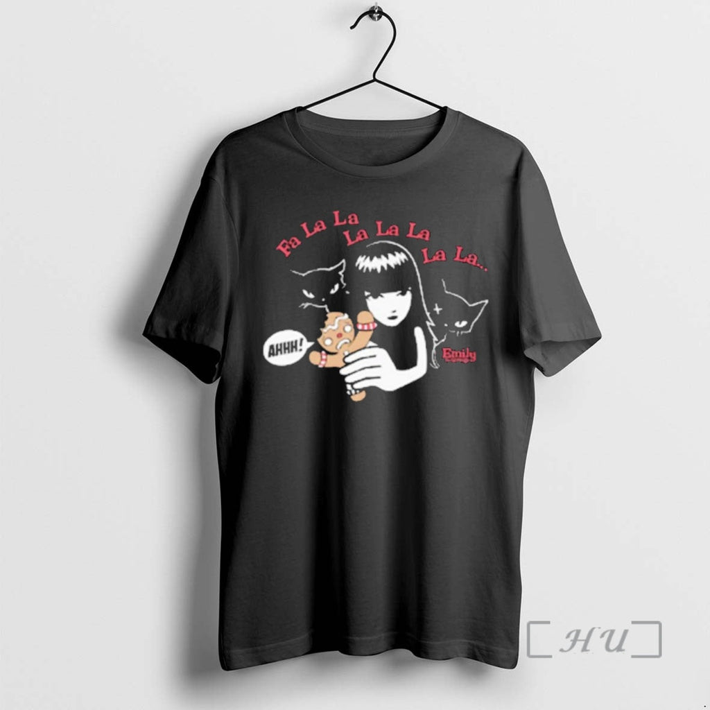 Officials Emily Strange Strangerous Fa La Ahhh Gingerbread T-Shirts, Hoodie, Sweatshirt - T-Shirt, Sweatshirt, Hoodie