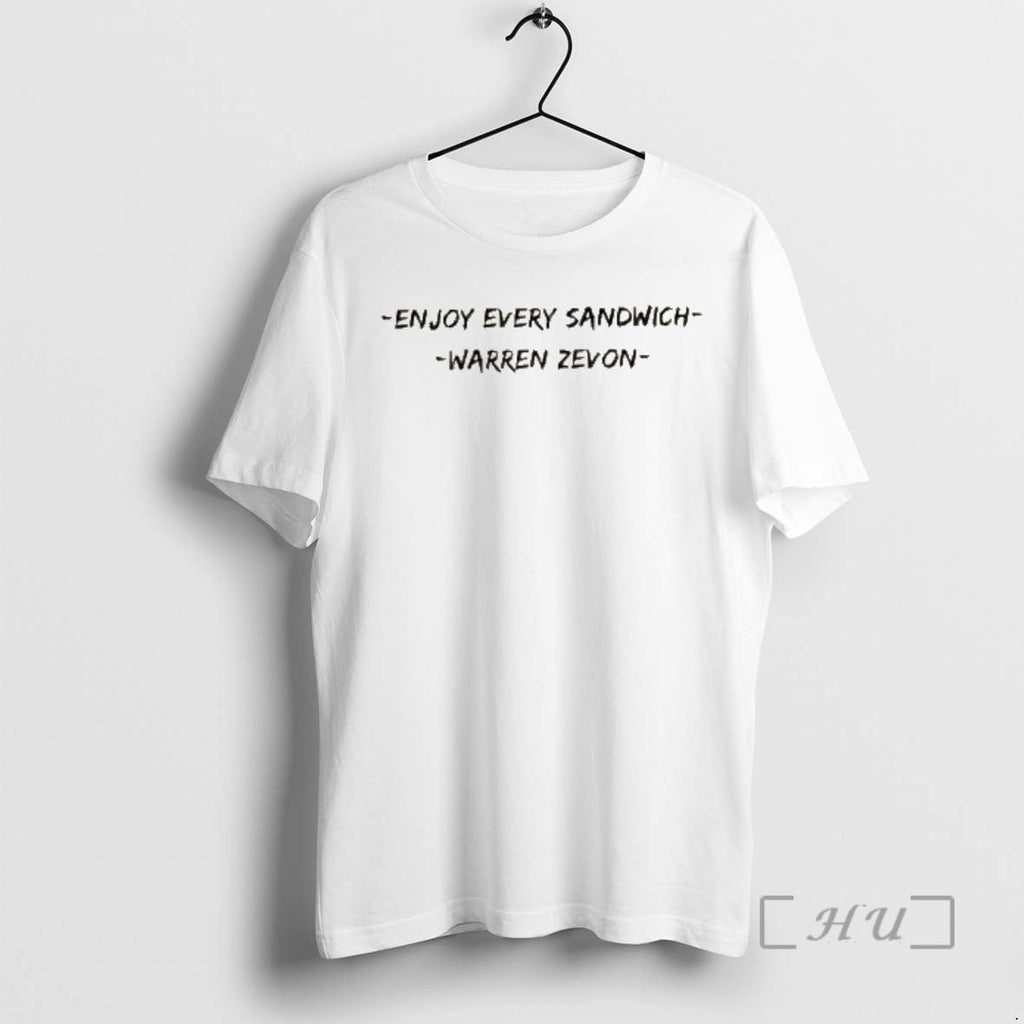 Officials Enjoy Every Sandwich Warren Zevon T-Shirts, Hoodie, Sweatshirt - T-Shirt, Sweatshirt, Hoodie