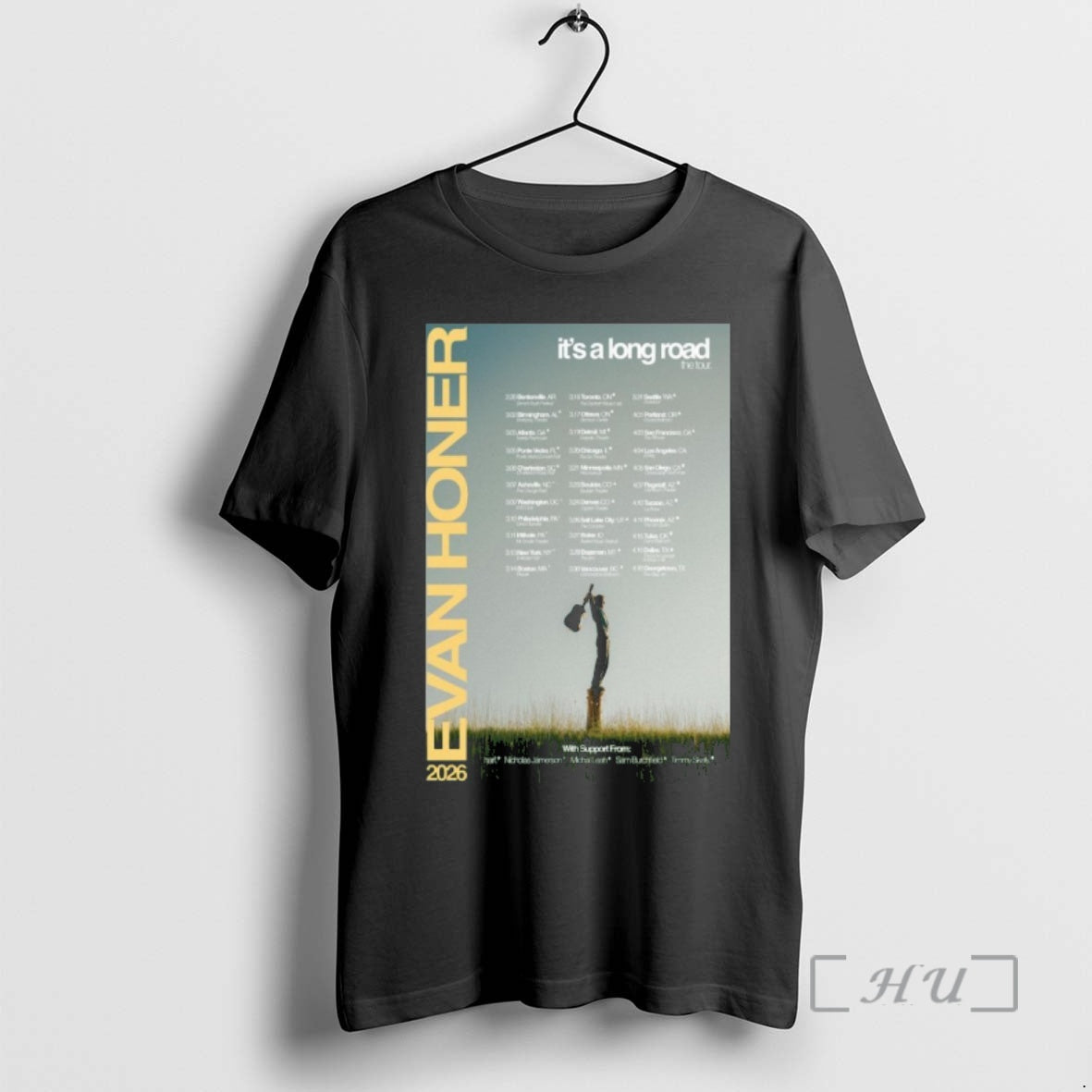 Officials Evan Honer 2026 Long Road Tour T-Shirts, Hoodie, Sweatshirt - T-Shirt, Sweatshirt, Hoodie