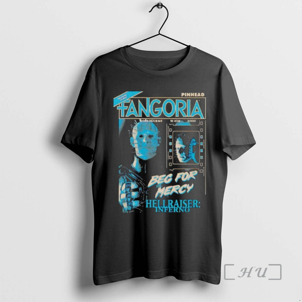 Officials Fangoria Hellraiser Inferno Pinhead Beg Mercy T-Shirts, Hoodie, Sweatshirt - T-Shirt, Sweatshirt, Hoodie