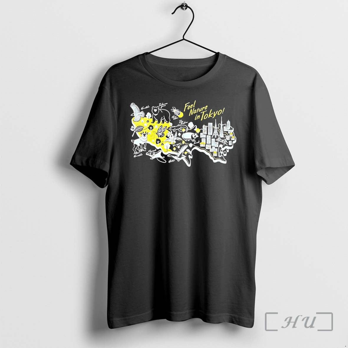 Officials Feel Nature In Tokyo Map Animal Premium T Shirts Sweater Hoodie Jpg Unisex T-shirt, Sweatshirt, Hoodie, Long Sleeve Tee - T-Shirt, Sweatshirt, Hoodie